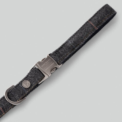 Hugo and Hudson Grey Tweed Lead - Image 4
