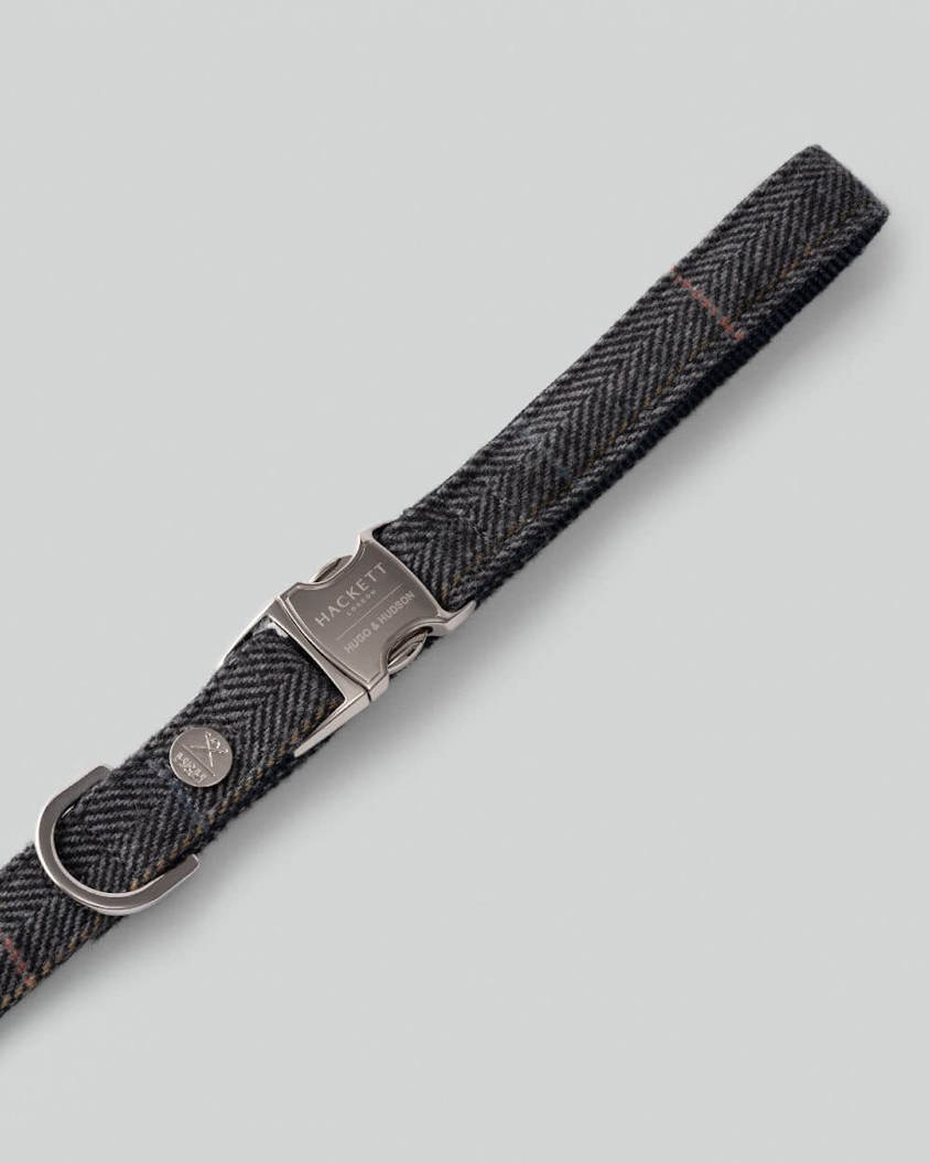 Hugo and Hudson Grey Tweed Lead - Image 4