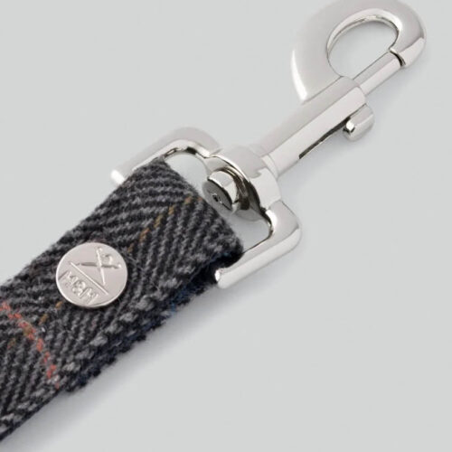Hugo and Hudson Grey Tweed Lead - Image 3
