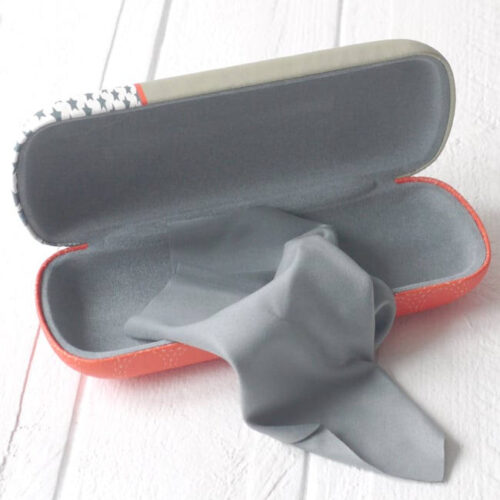Alternative view of Greyhound Glasses Case - Smile while you can.