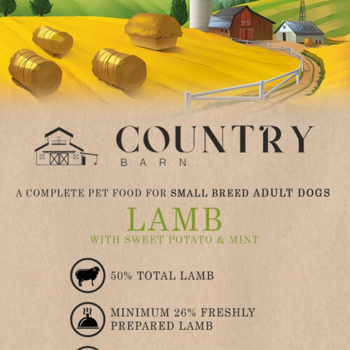 Countrty Barn Complete Dog Food - Lamb & Mint