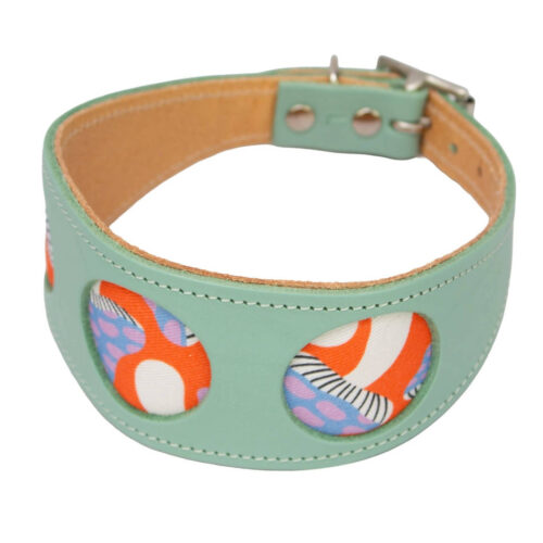 Alternative view of Hiro & Wolf Mushrooms Hound Collar