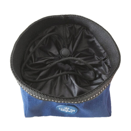 Foldable Pet Travel Bowl – by The Little Dog Laughed. 3 Colours Navy, Pink & Orange - Image 3