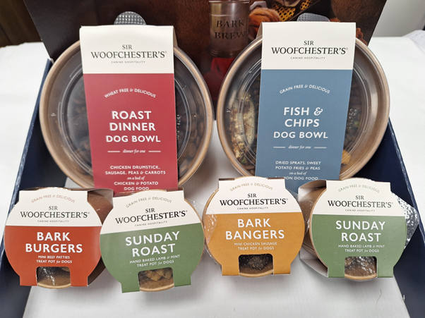 Sir Woofchester's - Meal & Treat Pot Set