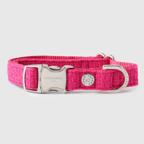 Hugo & Hudson - Pink Tweed Collar