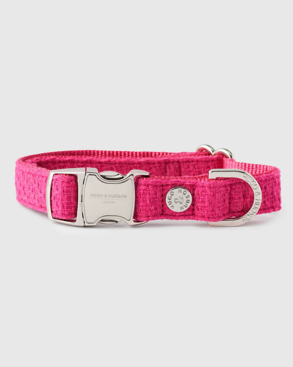 Hugo & Hudson - Pink Tweed Collar