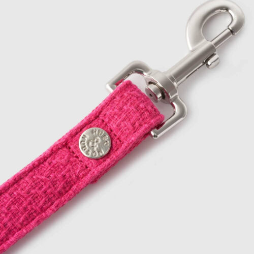 Alternative view of Hugo and Hudson - Pink Tweed Lead