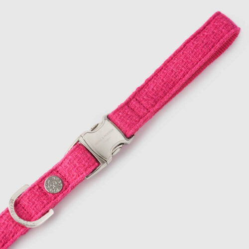 Hugo and Hudson - Pink Tweed Lead - Image 3