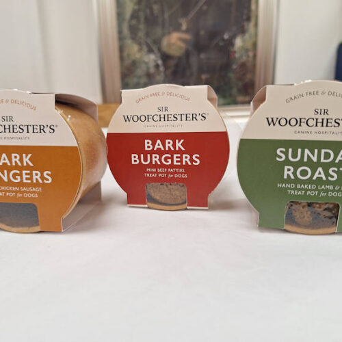 Triple Pack of Treat Pots from Sir Woofchester's