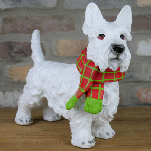 Dashing Westie Dressed For Winter
