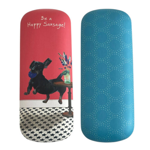 Dachshund Glasses Case - Happy Sausage