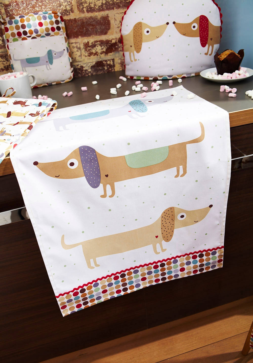 Ulster Weavers Cotton Tea Towel - Hot Dog - Image 2