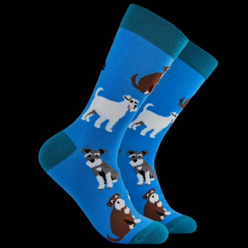 Alternative view of Schnauzer Socks by Socktopus