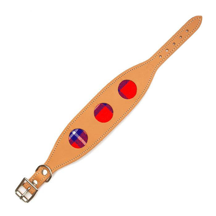 Shuka Red Hound Collar by Hiro & Wolf - Image 3