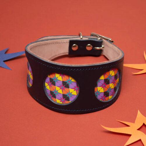 Leather Hound Collar - Handmade. Very Unique