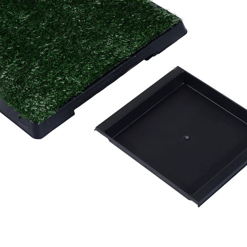 Indoor Pet Puppy Toilet Training Mat W/Tray and Loo Pad - Image 5