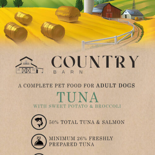 Country Barn Complete Dog Food - Tuna & Broccoli