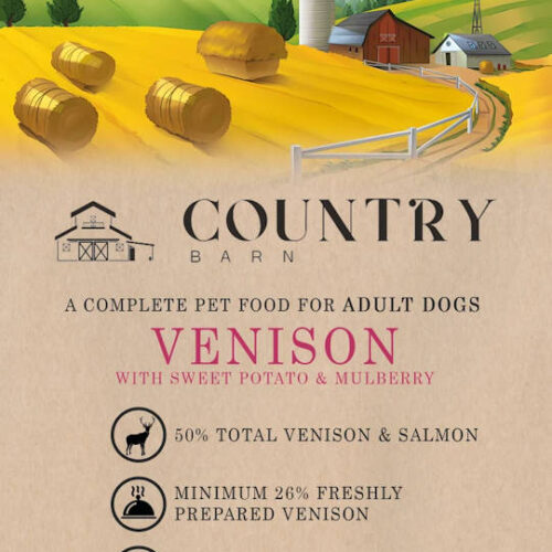 Country Barn Venison and Mulberry Complete Dog Food