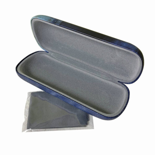 Alternative view of Hungarian Vizsla Glasses Case by Little Dog Laughed