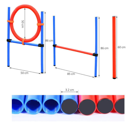Dog Agility Training. Adjustable Set - Image 3