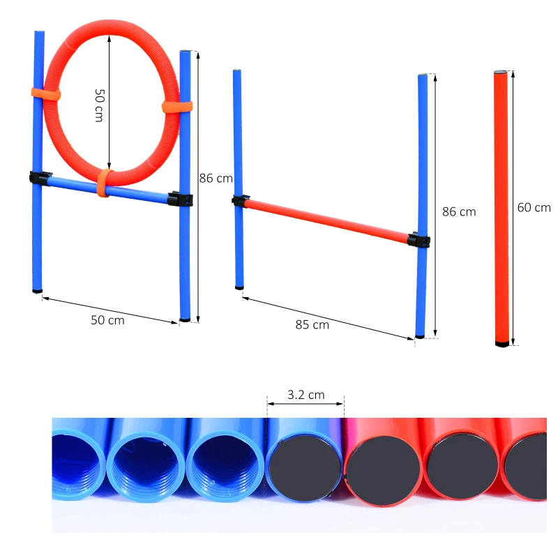 Dog Agility Training. Adjustable Set - Image 3