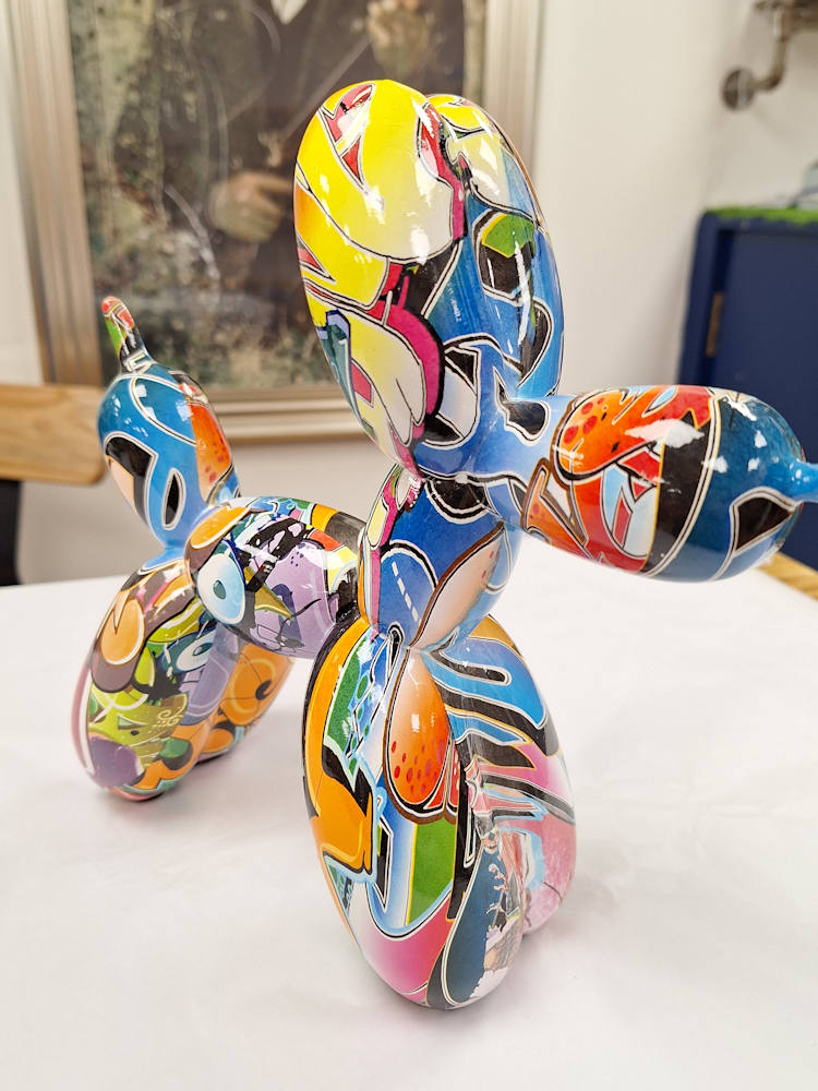 Balloon Dog Pop Art Figurine