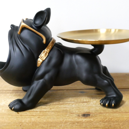 Big Mouth Black Dog with Tray - Image 4