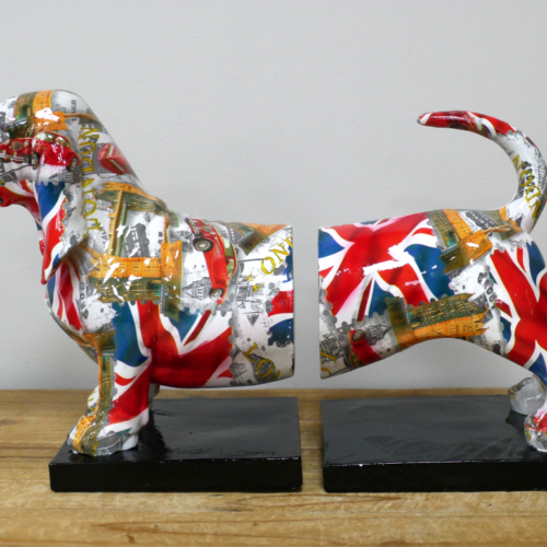 British Dog Bookends - Image 4