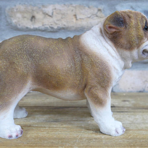 Standing British Bulldog Figurine - Image 3