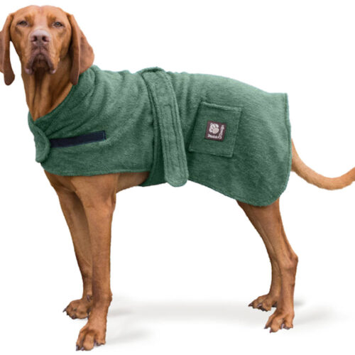 Alternative view of Danish Design Dog Robe - Green