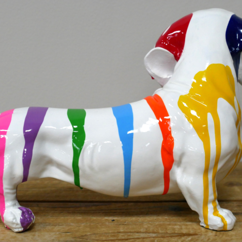 Dripart Striped Dachshund Figurine - Image 5