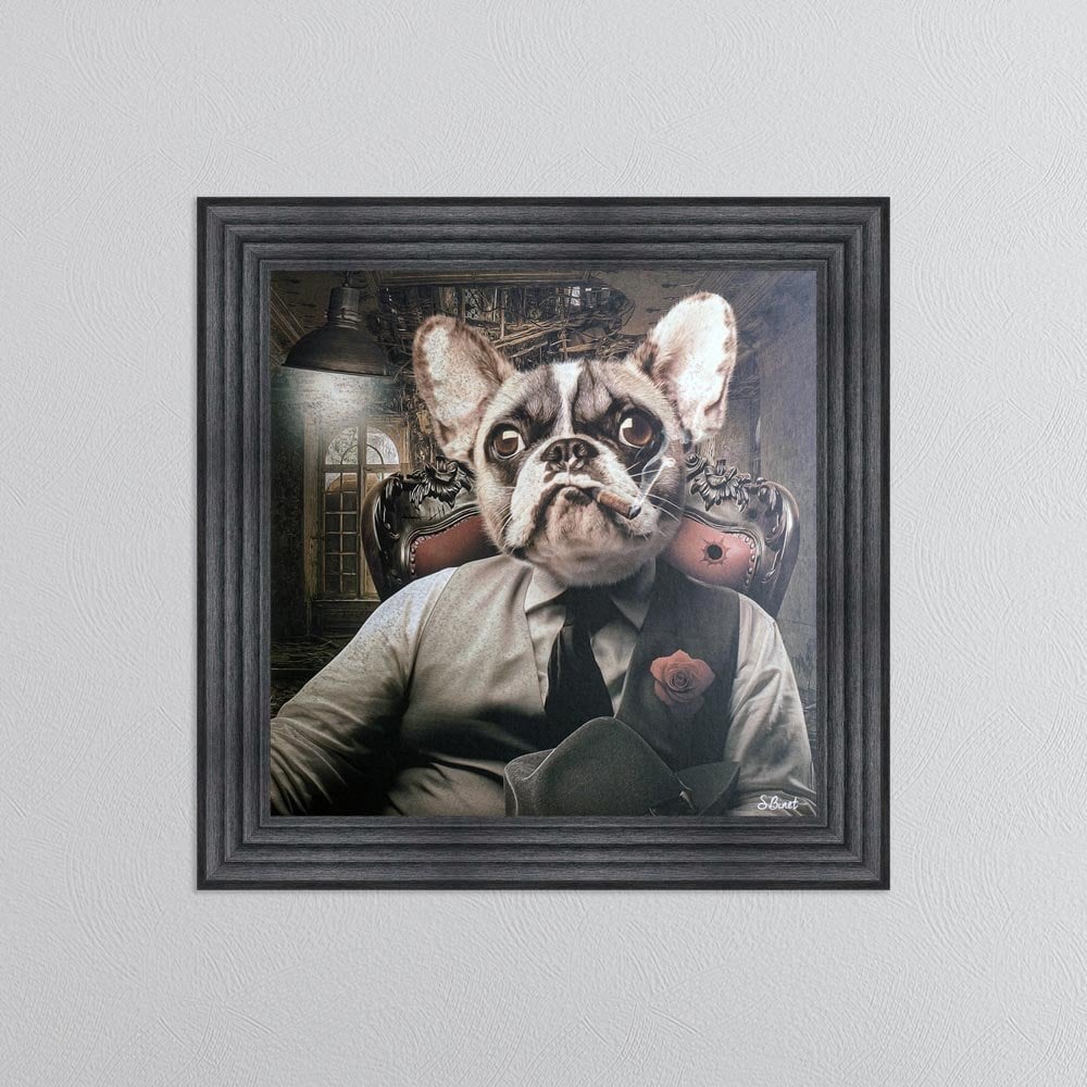 Frenchie Boss Framed Artwork - Image 2