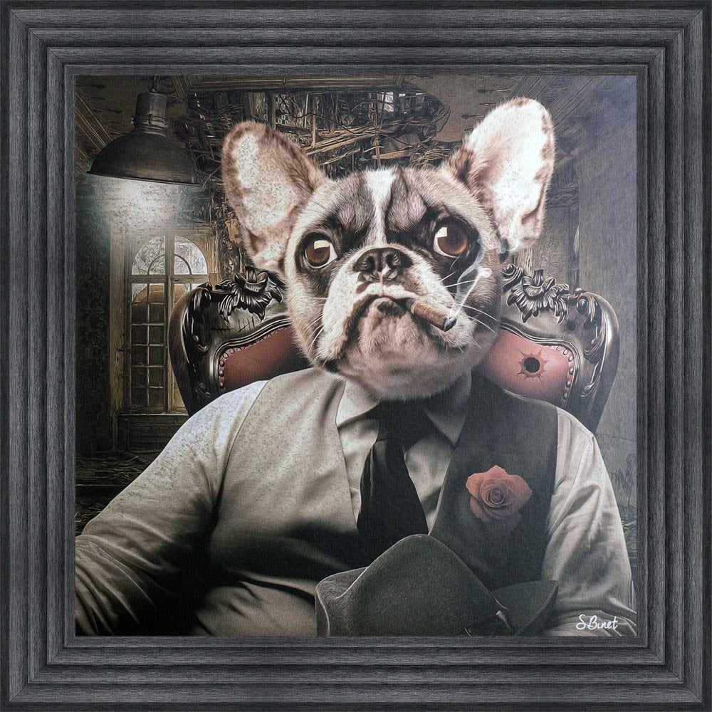 Frenchie Boss Framed Artwork - Image 3
