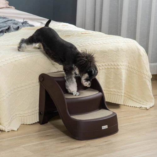 PawHut Foldable Mobility Stairs. X/S & Small Dogs. Max 15kg