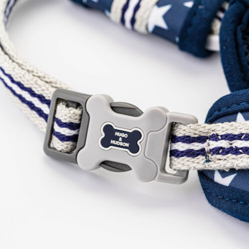 Fabric Dog Harness – Navy Star - Image 3