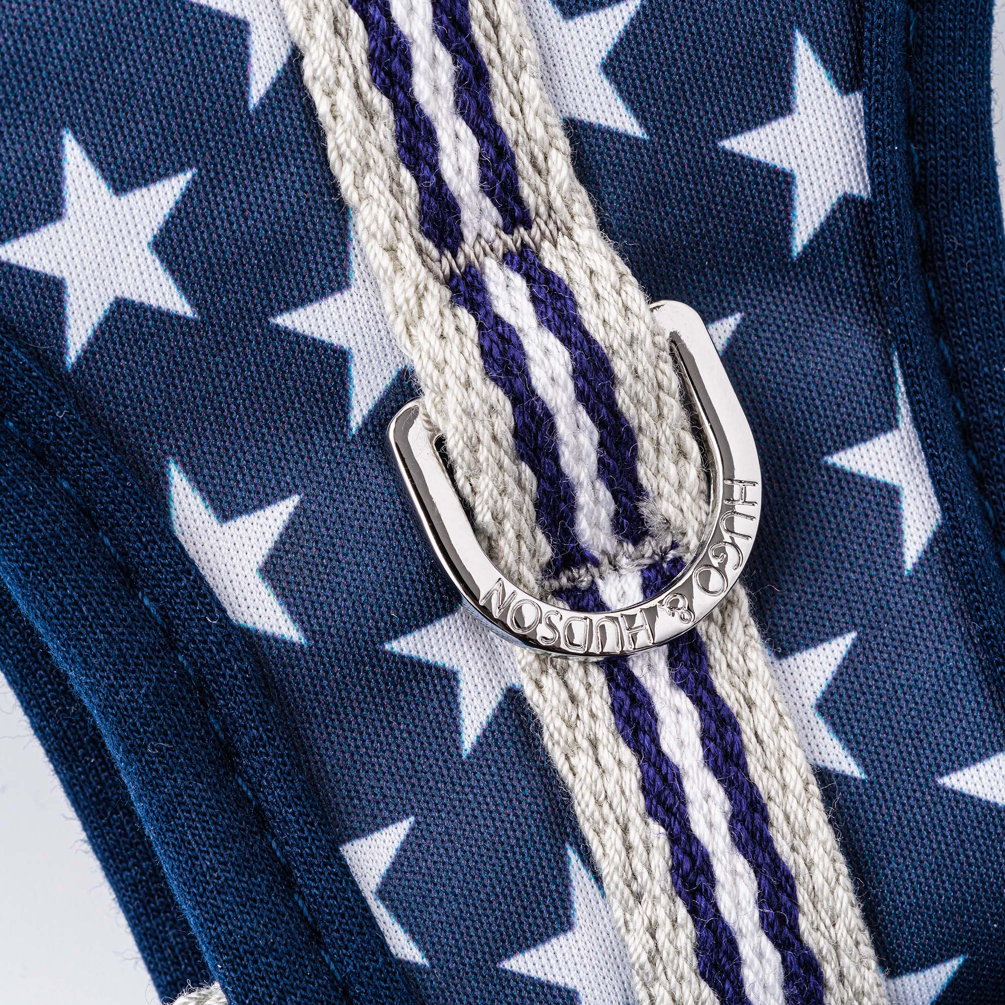Fabric Dog Harness – Navy Star - Image 4