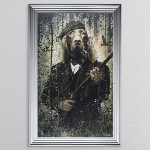 Shooting Gundog Framed Artwork