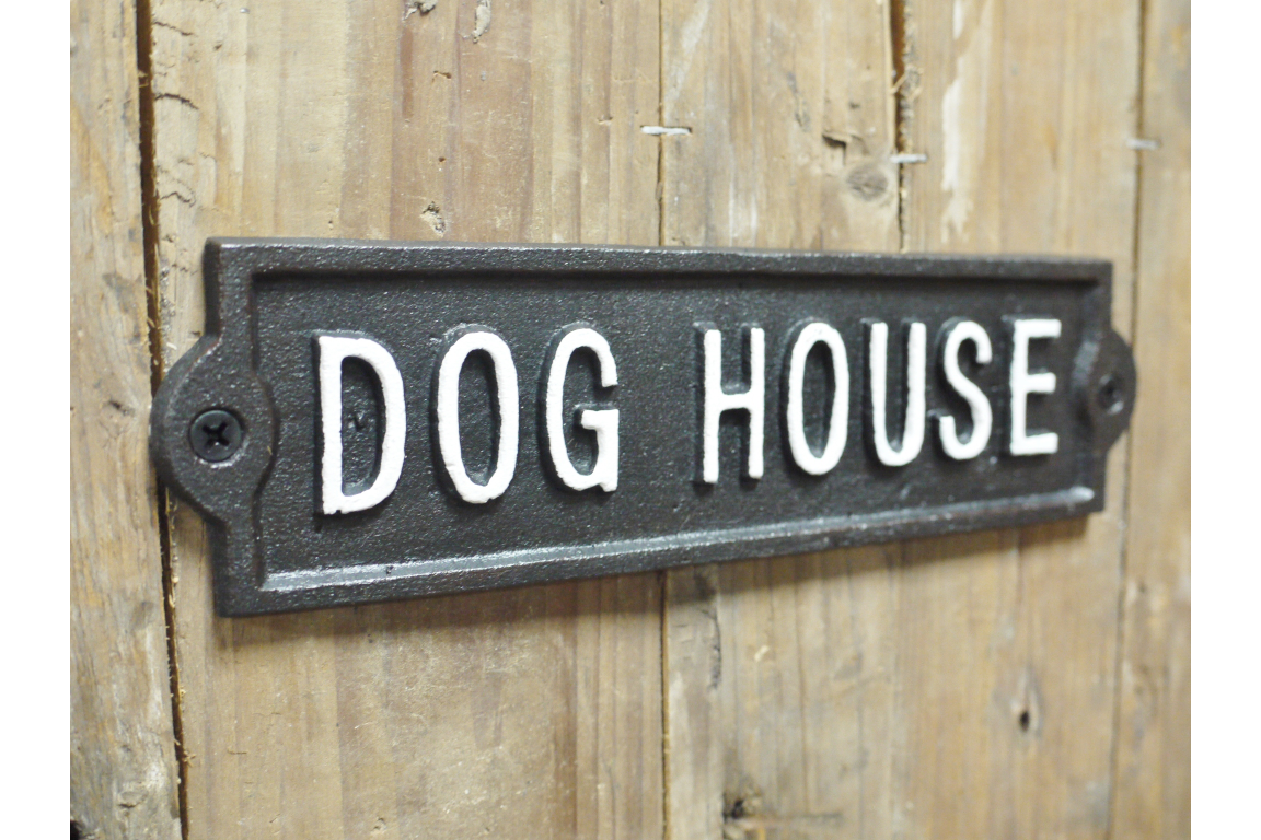 Metal Sign - Dog House - Image 2