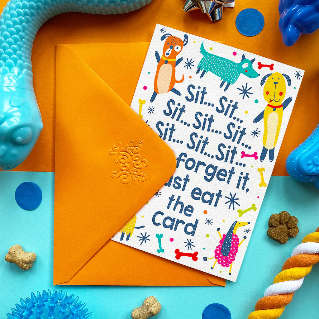 Scoffs Edible Sit, Sit Chicken Flavour Card - Image 2