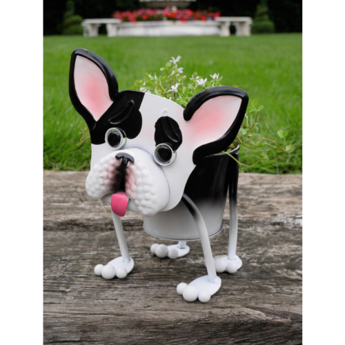 Staffy Nodding Dog Planter