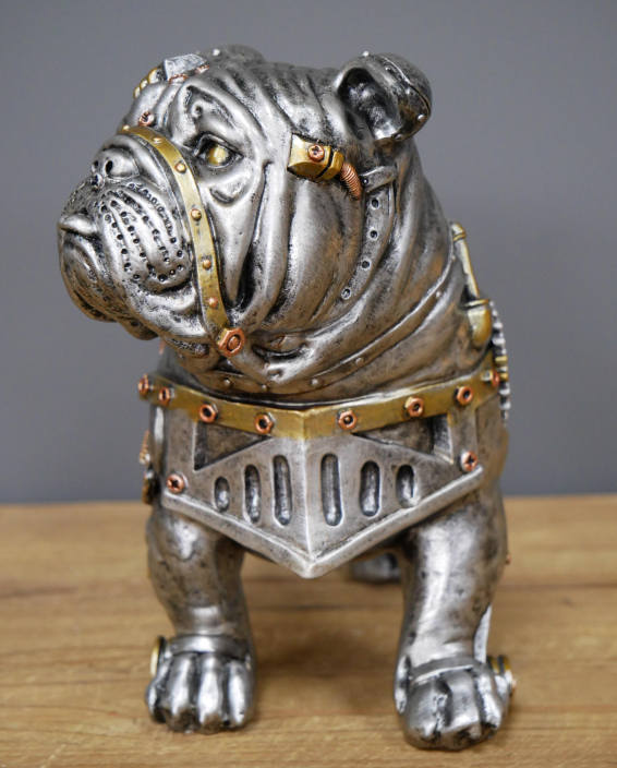Groovy Steam Punk Bull Dog Figurine - Image 2